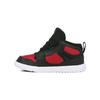 Access Comfortable Mid Top Skateboard Shoes Black Red Infant And Toddler AV7944-006
