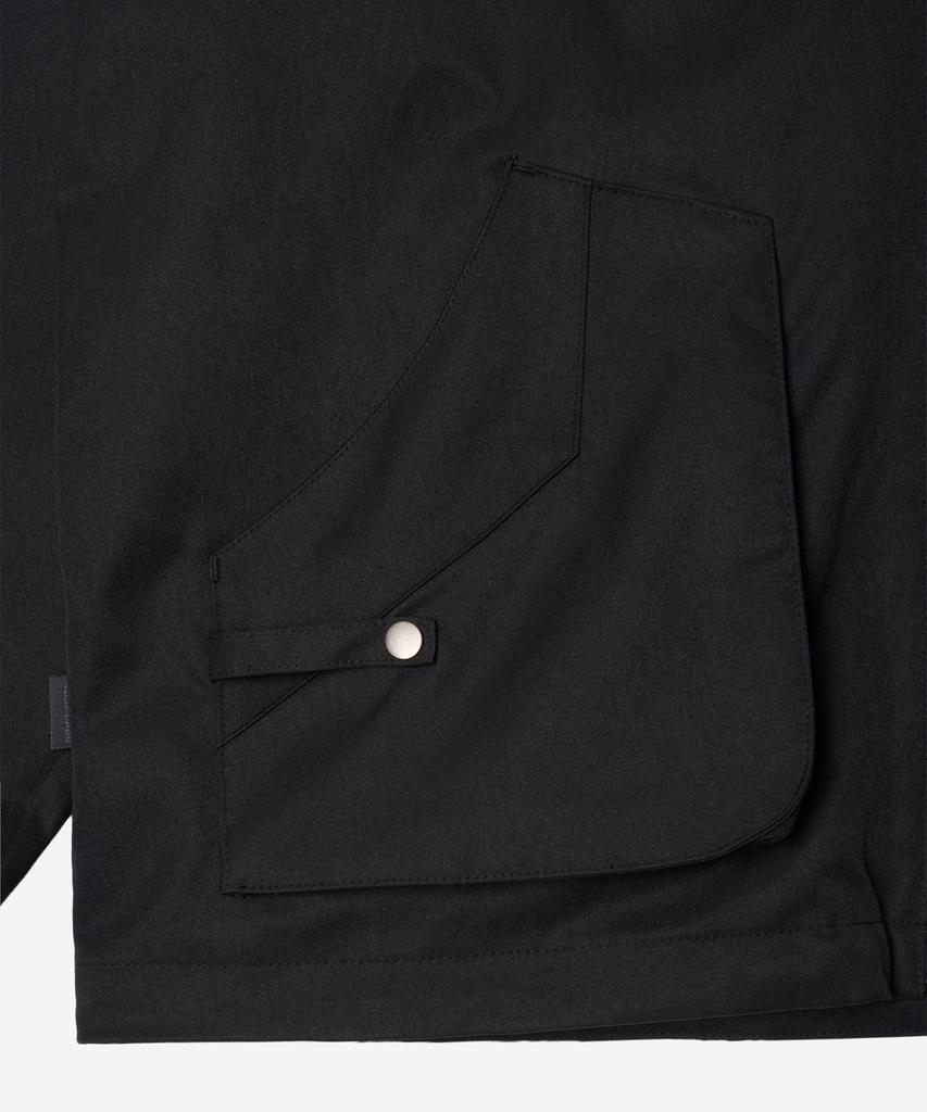 NODE LABS Dev:12 2Way Rivet Hooded Jacket_Black