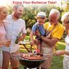 10 stuks Barbecue Spiesjes voor Grillen Platte Roestvrij Stalen Kebab Spiesjes Herbruikbare BBQ Grill Spiesjes voor Vlees Roestvrij Hittebestendig Kabob Spiesjes