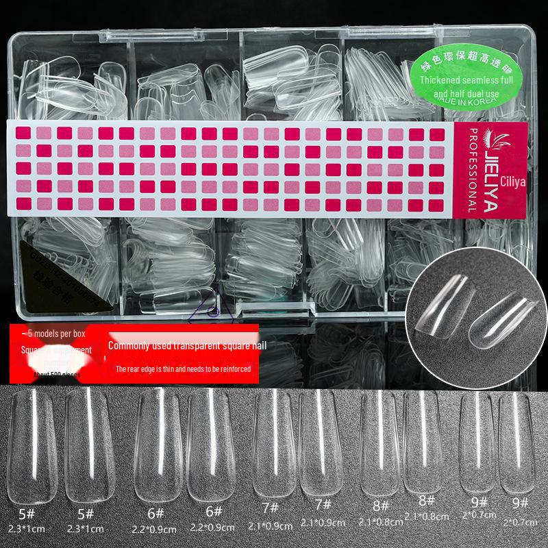 Ultra-Thin Handmade Long Ladder Nail Art Patch