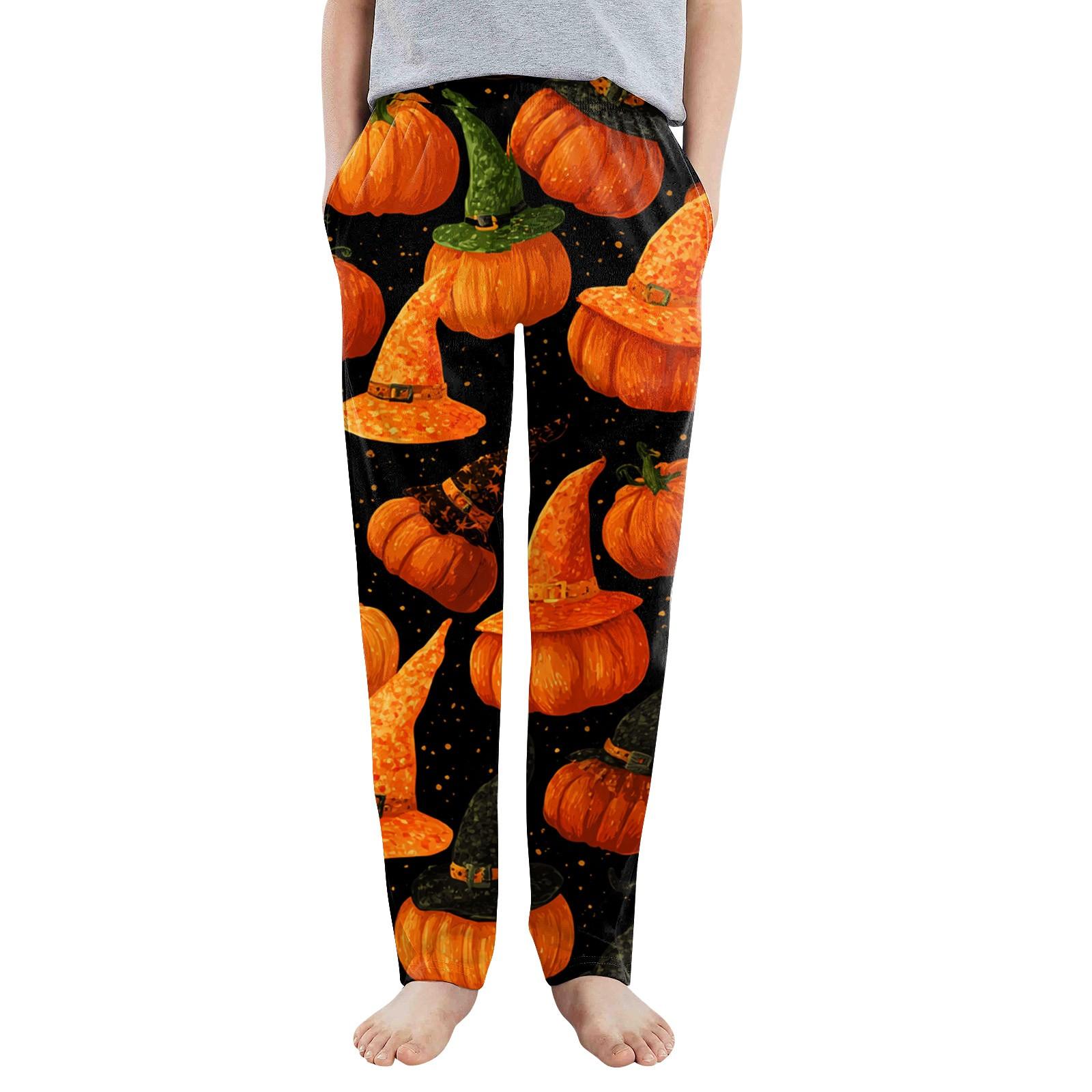 

Детские повседневные брюки - Однотонные спортивные брюки с карманами 100 оранжевый