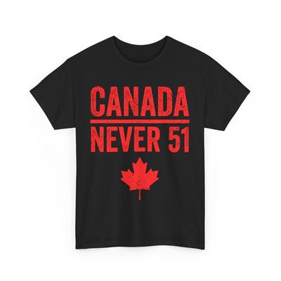 Canada Shirt, Never 51 Canada Maple Leaf Canada Lovers Cute Shirt