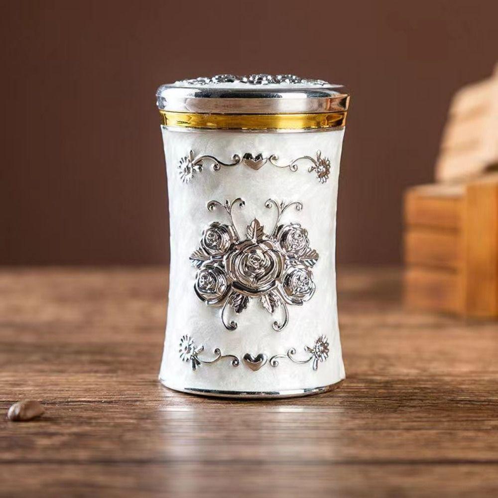 Rotating Design Small Waist Toothpick Box Safety Desk Toothpick Holder  Hotel