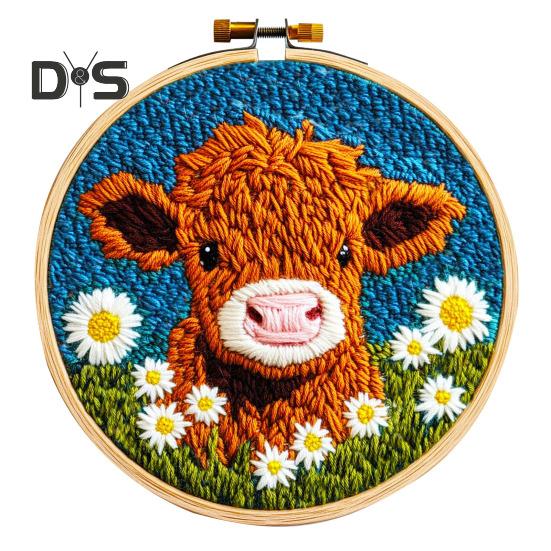 

Набор для вышивания «сделай сам» Набор для вышивания «горная корова» Набор для вышивания «игла» Набор для вышивания «игла» для взрослых и детей Подарок на праздник A