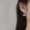 Trendy Bowknot Hoop Earrings: Elegant, Versatile Niche Ear Cuff for Women