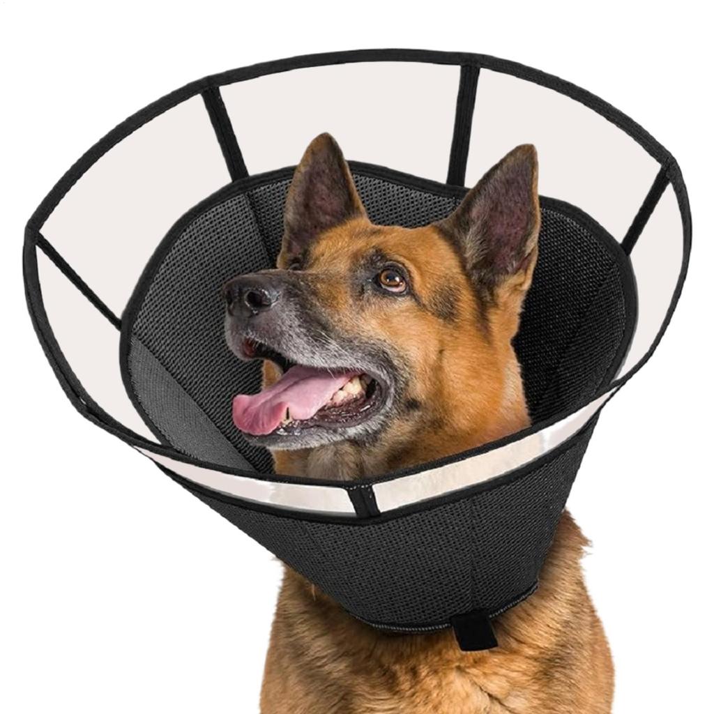 Dog Cone Collar Adjustable Anti-Licking Protective Guard Dog Collar For Cat Puppy Care Health Management Wound Protection Neck