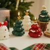 Handmade Christmas Tree Candle With Refined Paraffin And Bean Wax Blend Fragrant Candle