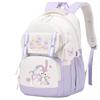 Campus Versatile Student School Bag Sweet Small Fresh Printed Backpack Macaron Color