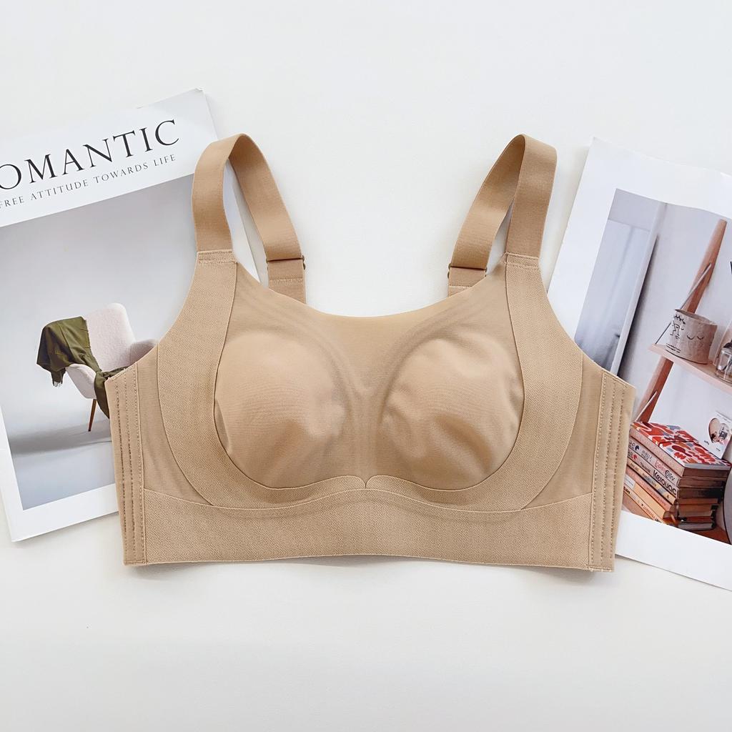 Women Shaping Ultra Thin Plus Size Bra For Large Bust Minimizer Anti Sagging
