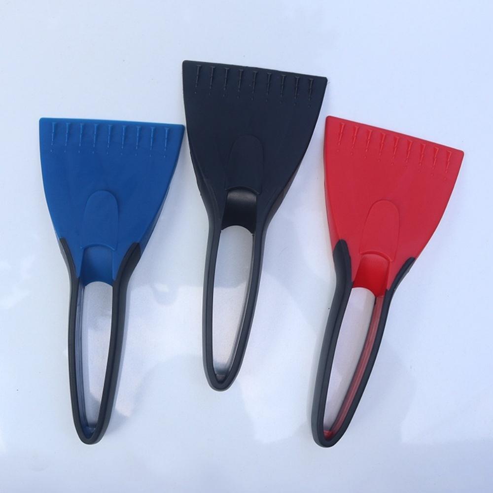 Silicone car deice maker, car ice shovel, snow shovel, soft-handled ice scraper, winter cleaning scraper, soft anti-slip handle,