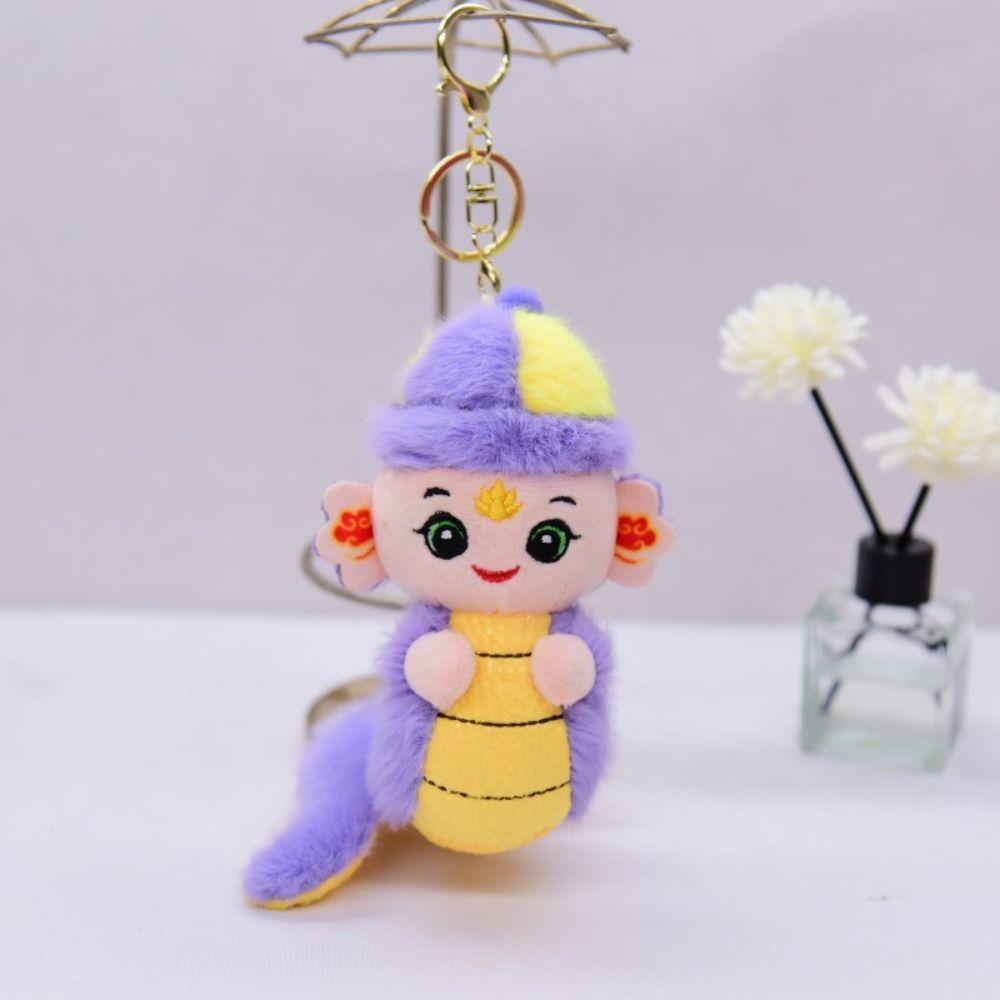 Chinese Style New Year Snake Doll Red/Green Cartoon Animal Pendant  Spring Festival