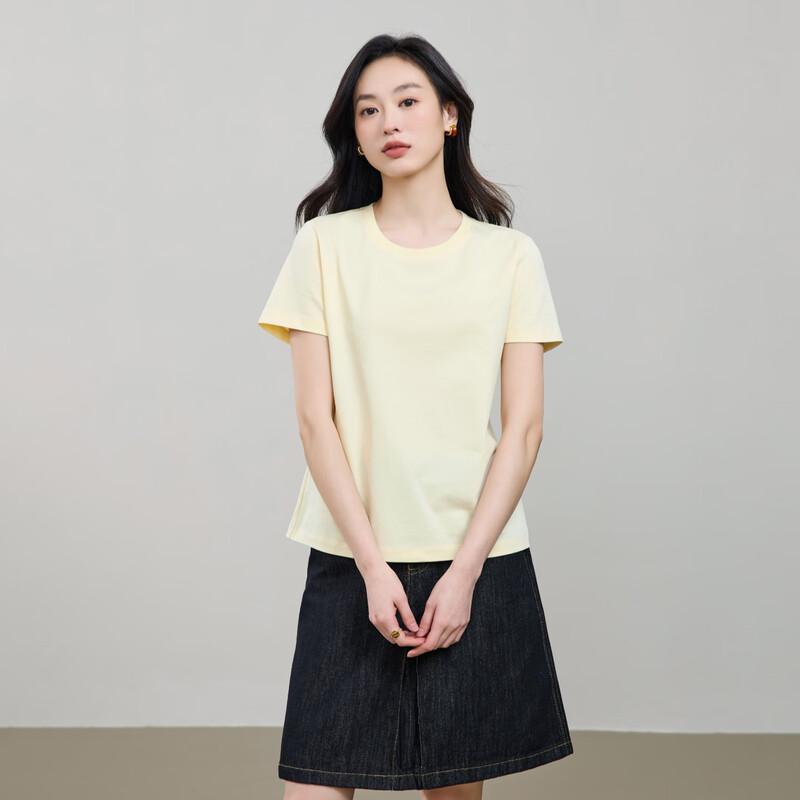 ESE-Y Women's Pure Cotton Short Sleeve T-Shirt