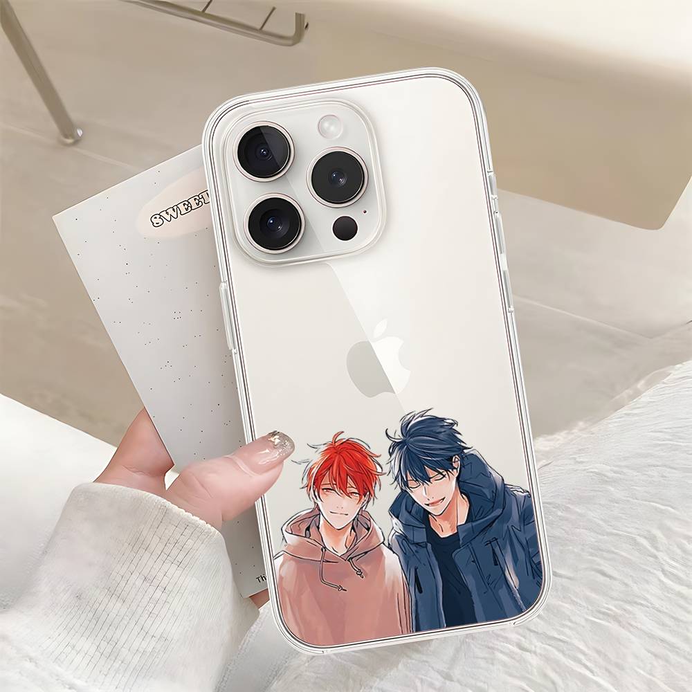 Anime G-GIVENS Phone Case For IPhone 17 16 15 14 Plus 13 12 11 Pro Max Phone Back Cover Transparen