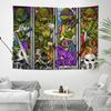 NNinja Turtles Printed Large Wall Tapestry Indian Buddha Wall Decoration Witchcraft Bohemian Hippie Decor Blanket