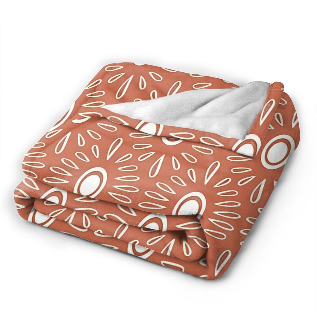 Bohemian  Pattern Plush Blanket Boy Girl  Flannel Throw Blanket For Bedroom Super Soft Design Quality Bedspread Gift