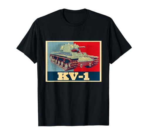 Военная футболка с изображением танка КВ-1, Советская армия ВОВ, Танк Второй мировой войны, Мужские товары, Одежда, Военная футболка