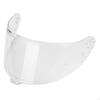 Full Face Helmet Wind Visor Curved Glossy for Motorcyclists, Riders, Commuting