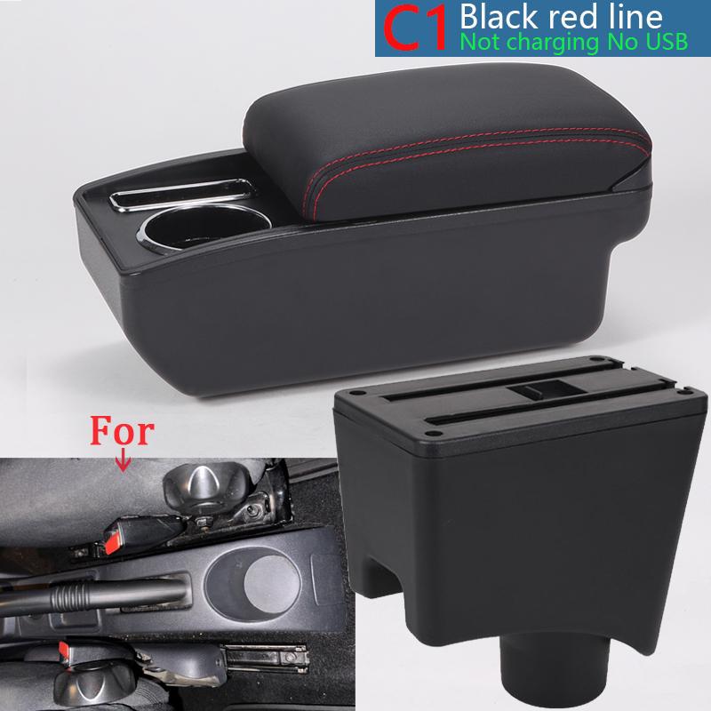 For Renault Sandero Armrest Box For Dacia Sandero For Nissan Almera G15 Car Armrest For Lada LARGUS Auto Storage Box Arm Bracing