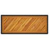 Vidaxl Stolik Ogrodowy Z Drewnianym Blatem, Czarny, 100X40X75 Cm