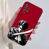L-Levi A-Ackerman Anime  Phone Case For Samsung S25,S24,S21,S22,S23,S30,Ultra,S20,Plus,Fe,Soft Silicone Black Cover