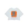 Park Caiying white short-sleeved t-shirt women's summer new short navel loose retro spice top