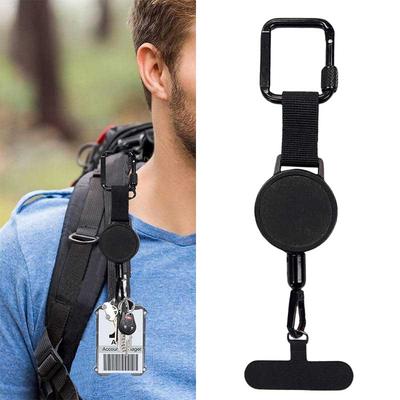 Einziehbarer Diebstahlschutz-Handyhalter Handy-Lanyard-Umhängeband Smartphone-Sicherheitsband mit Gürtelclip Handy-Lanyard für Reisen