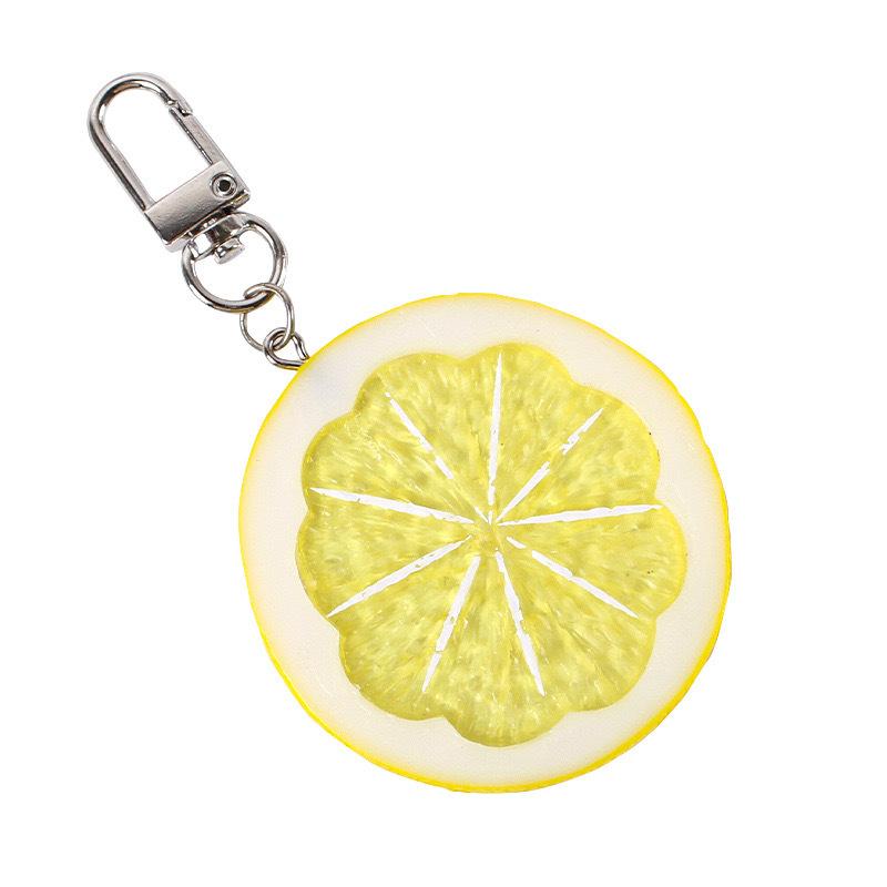 New Fashion Fruit Transparent Pearl Colored Lemon Earrings Y2k Women's Creative Jewelry