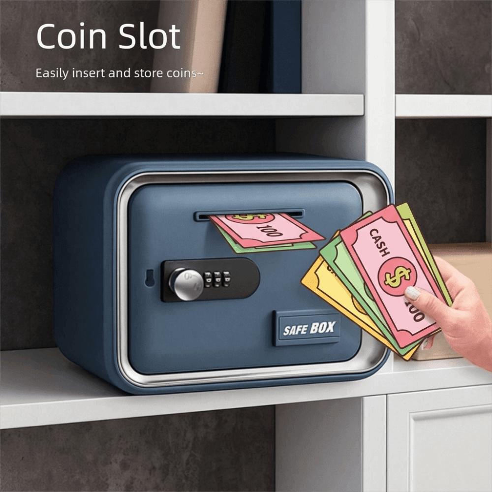 Password Lock Mini Safe Box Educational Toy Mini ATM Child Gifts Cash Can Boys Girls Toy