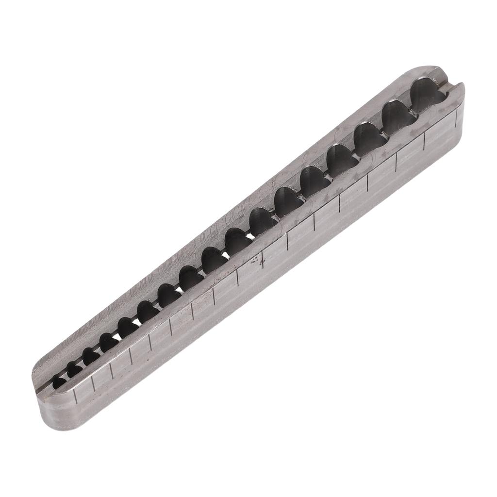 Drill Bit   Aluminum Alloy 0.32 To 0.95cm 17 Drill Sizes Drill Jig Block for Straight Holes
