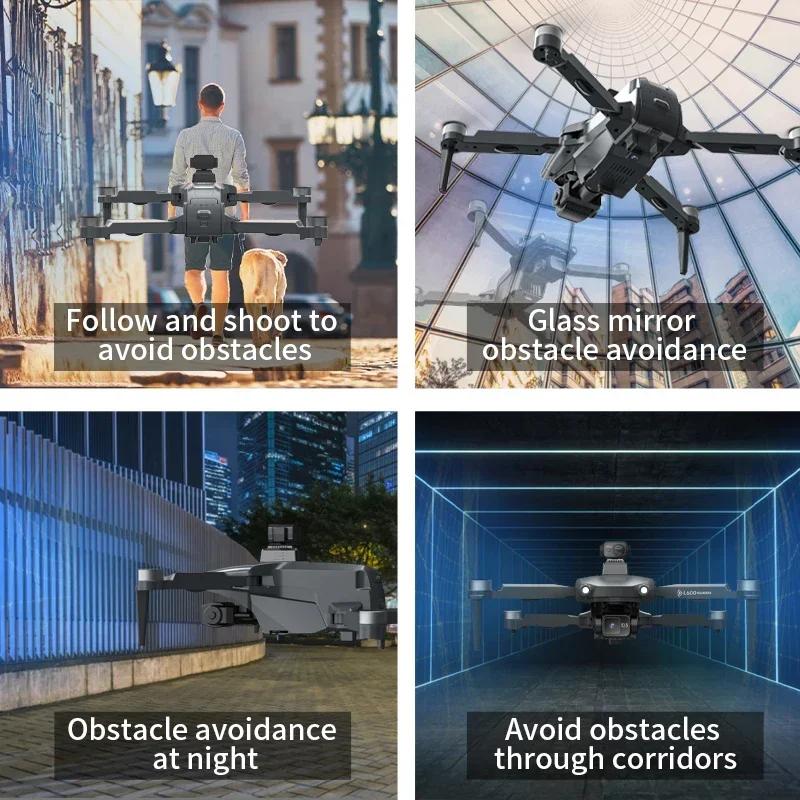 LYZRC L600 PRO MAX GPS Drone 4K HD Dual Camera Professional Dron Three-Axis Gimbal Brushless Motor 5G WIFI FPV RC Quadcopter Toy