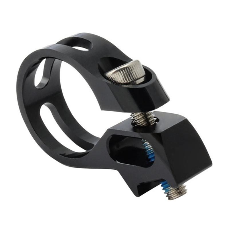 Aluminum Alloys Bike Shifters Lever Clamp 22.2mm Bicycles Shifters triggers Clamp Shifts Brake Lever Fixed Rings Bicyles Part чёрный