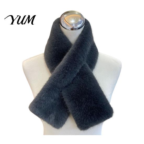 Fashionable Winter Accessories for Women Faux Fur Scarf, Neck Warmer Cold Weather, Short Collar Scarves, Soft Comfortable Velvet Scarf Dating