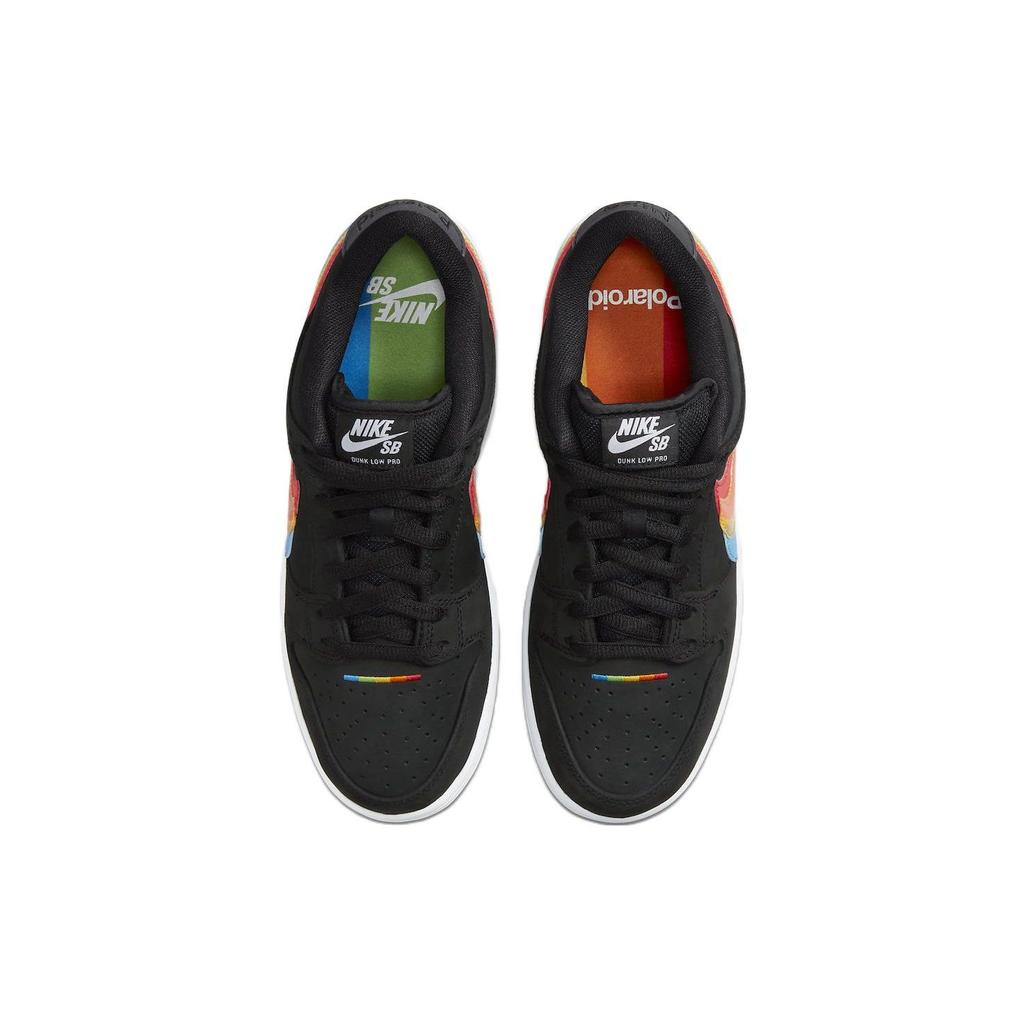 Polaroid x Nike Dunk Low SB Unisex Sneaker Schwarz Weiß DH7722-001