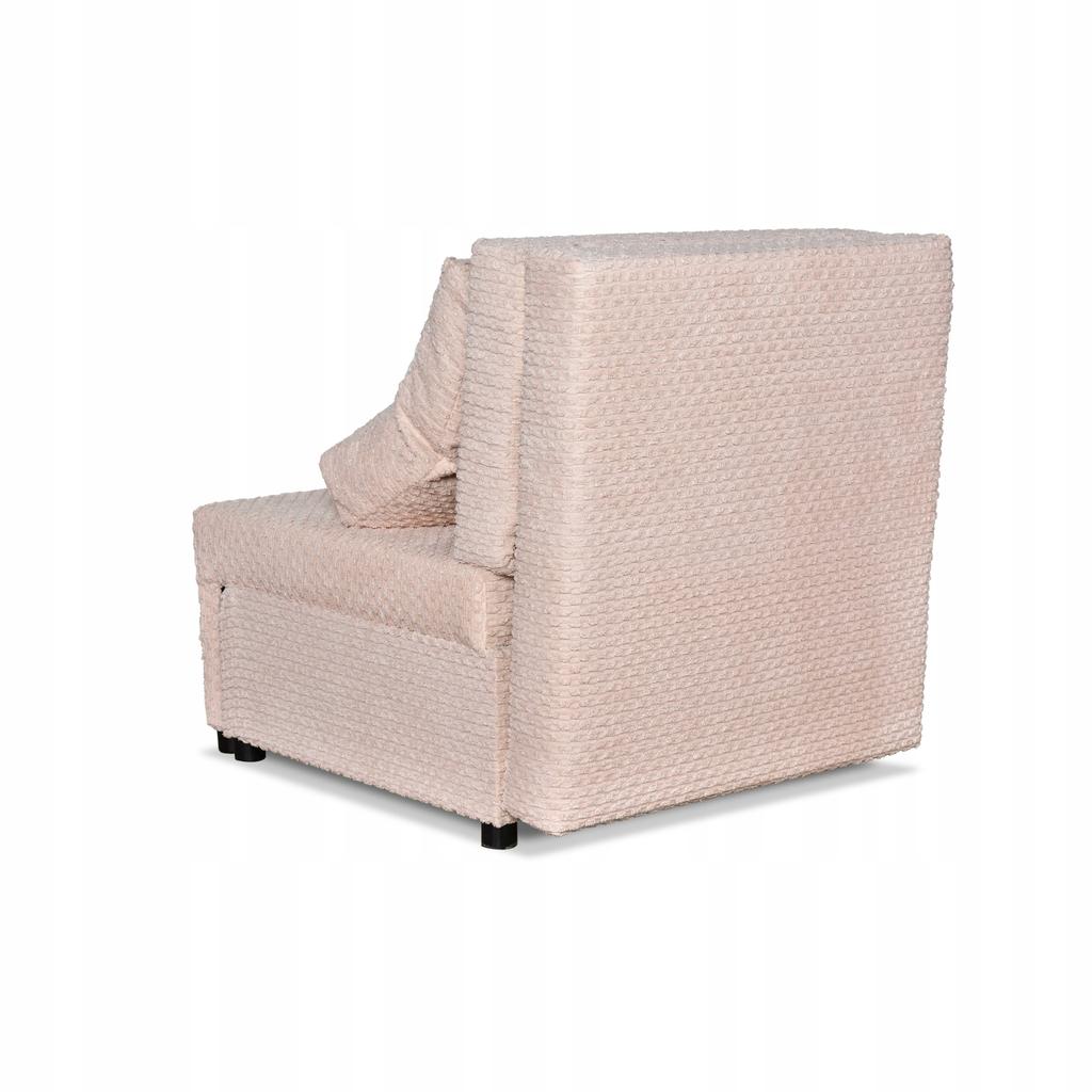 Fold-out Armchair Sleeping Function KIMO Bedding Container Family Furniture J Rose