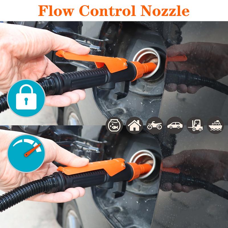 Vacuum Pumps Portable For SUV Truck RV Boat Car Gas Oil Pump Water And Oil Absorption Electric Automatic Fuel Tank Tools