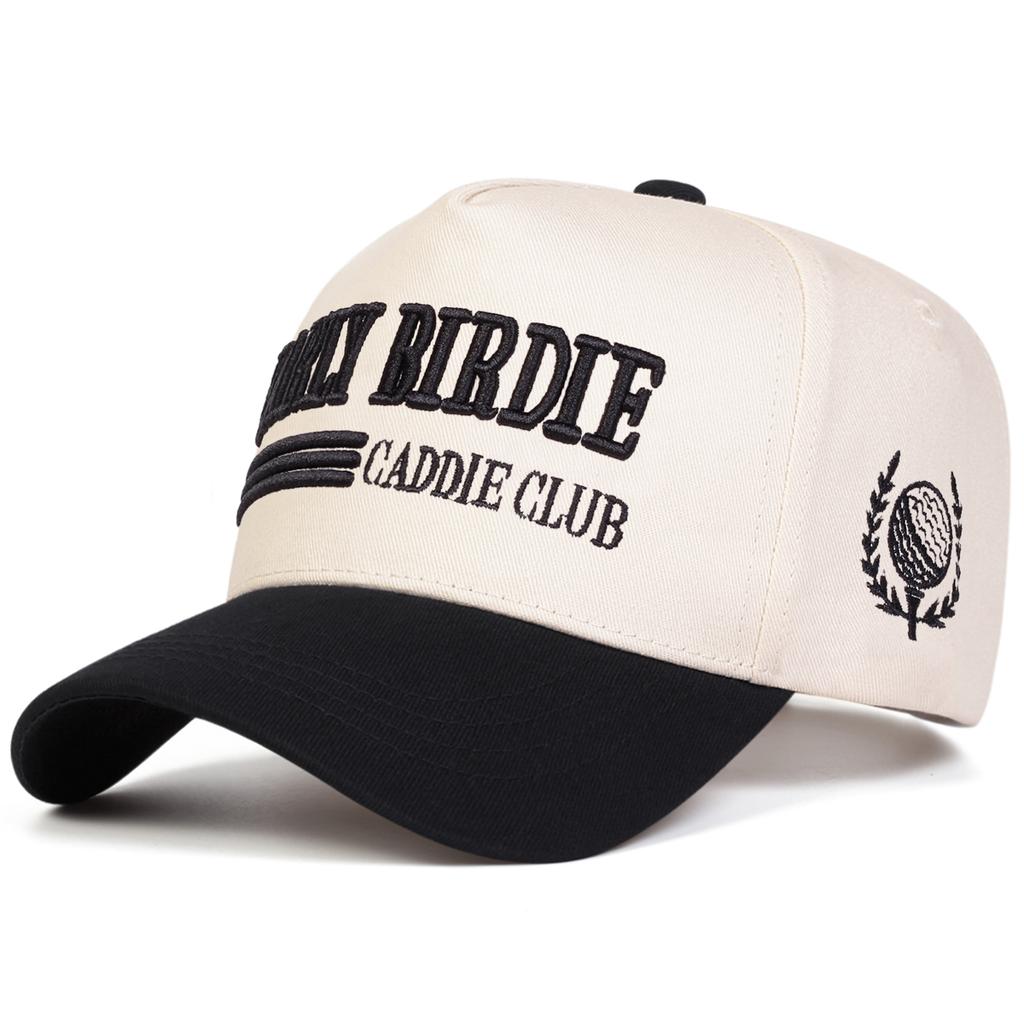 Unisex EARLY BIRDIE CADDIE CLUB Embroidery Baseball Caps Spring Autumn Outdoor Adjustable Casual Hats Sunscreen Hat Sports Cap