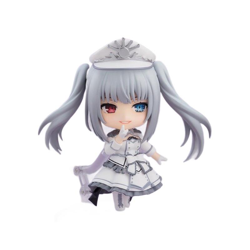 Date A Live Anime Figure #2747 - White Queen Action Model, Swappable Faces Movable Joints Collectible Action Figure