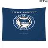 Hertha BSC Custom Name Wall Tapestry Aesthetic Wall Hanging Printed Fabric Blanket Decorative Tapestries for Bedroom Living Room Home Decor
