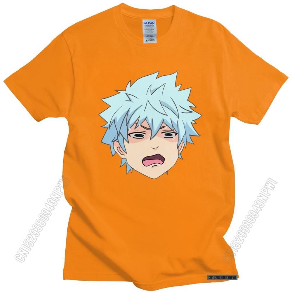 T-Shirt Men's Short Sleeves T Shirts Shun Kaidou Doux Et À La Mode Comic La Vie Désastreuse De Saiki K Anime Japonais En Cotton