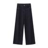 Kaslead New Arrival Women's Clothing Fashion Style Stylish Simple and Versatile Loose Mid Waist Denim 8246247