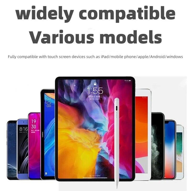 Stilo universal Creion tactil activ pentru iPad Pro 11 Pro 12.9 Air 5 Air 4 10.9 10th 10.9 Air 3 2 1 Pro 9.7 Mini 6 5 4 3 2 1 Creion