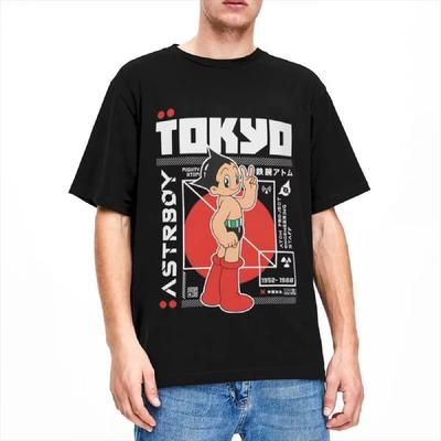 Eisenarmer Mighty Atom Astro Boy Bekleidung T-Shirts Herren Damen Japan Manga AstroBoy Neuheit Baumwolle Grafikdruck T-Shirt