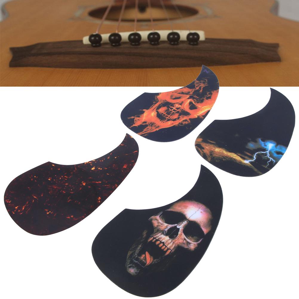 4Pcs Acoustic Guitar Pickguard PVC Protective Pick Guard Musical Instrument Accessories