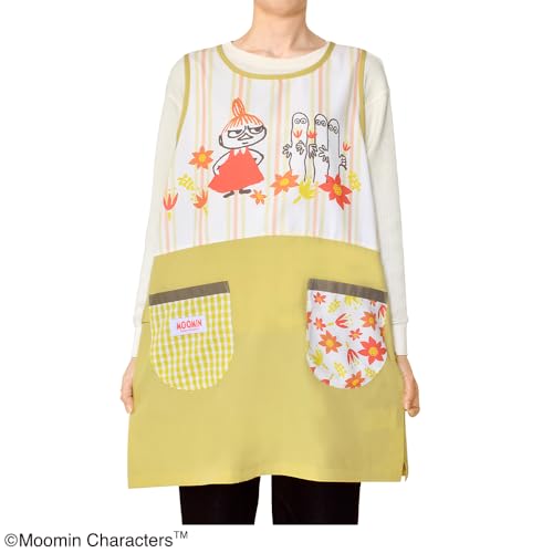 Saint Ladies Moomin Apron, Yellow [ST-IM0074]