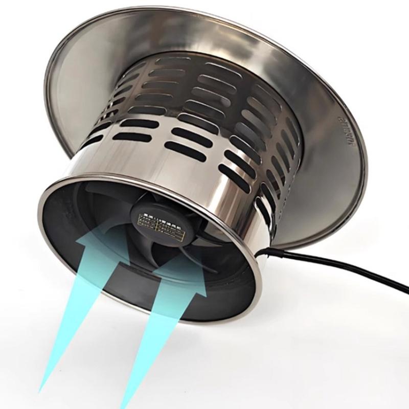 Solar Roof Ventilator 110mm Duct With 15W Solar Panel For Greenhouse Kitchen Bathroom Energy Efficient Low Noise