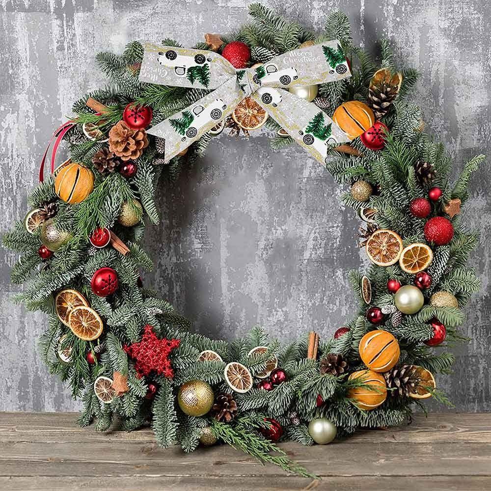 Christmas Decorating DIY For Gift Wrapping Sewing Accessories Christmas Tree Ribbon Christmas Gift