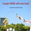 Compact Telescopic Ice Fishing Rod (60-80cm) - Winter Casting Rod for Outdoor Fishing