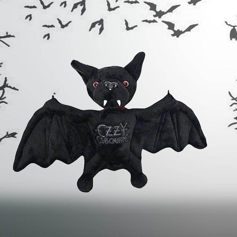 Neues 25cm Lustiges Ozzy Osbourne Fledermaus Plüschtier Spiel Animation Zubehör Hohe Qualität Kindergeburtstagsgeschenk Allerheiligen Geschenk