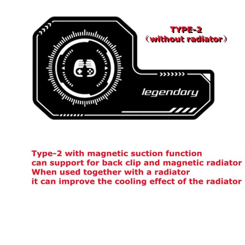 1Pc  Mobile Phone Cooler Heat Sink Superconducting Uniform Heating Plate for Magnetic/ Back-clip Radiator Game Cooler Sticker