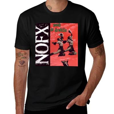 T-shirt Punk Nofx In Drublic Stampa Elegante Manica Corta